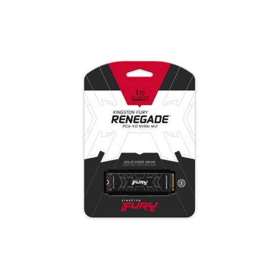KINGSTON FURY Renegade 1000GB PCIe 4.0 NVMe M.2 SSD KINGSTON FURY Renegade 1000GB PCIe 4.0 NVMe M.2 SSD